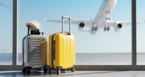 baggage at the airport