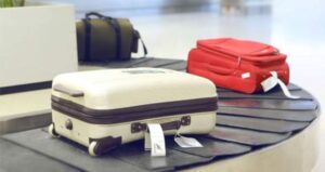 baggages at the airport