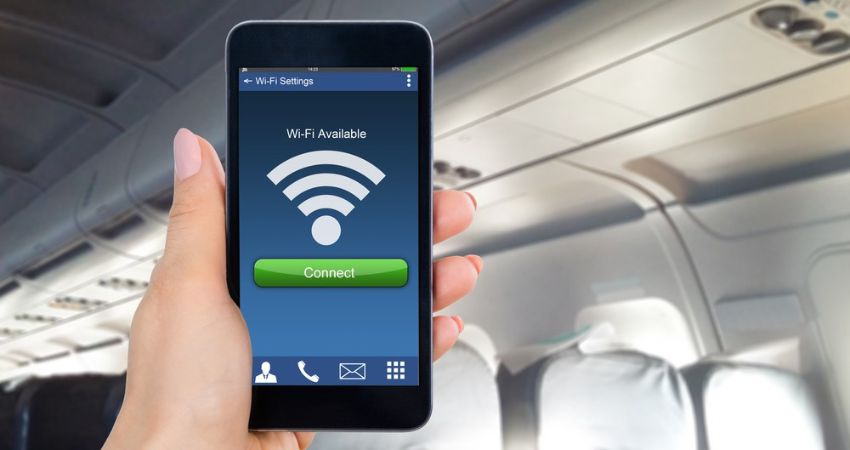 Wi-Fi and Entertainment in Flight